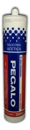 Sellador Silicona Acetica Transparente Cartucho 280ml X 18 0