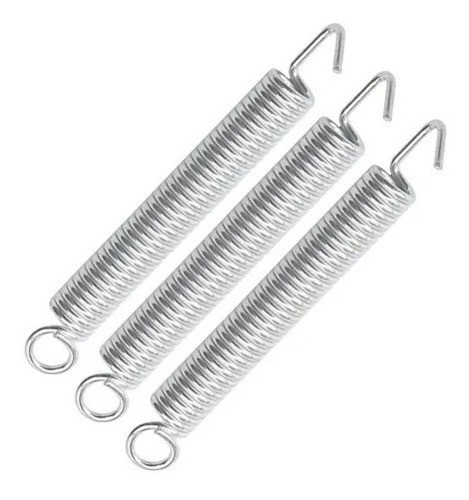 Kit 3 Molas Para Ponte Guitarra Strato Ronsani Cromado 0