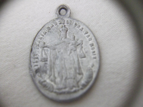 B. Antigo- Medalha Sacra Italiana De N. Sra. Do Carmo Mc9 0