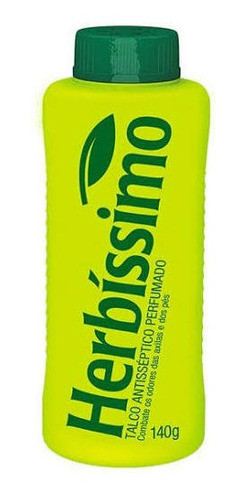 Talco Antisséptico Herbissimo 140g Kit C/15 0