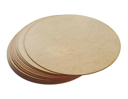 60 Círculos De 35cm. De Diámetro Mdf Fibro Facil 3mm 0