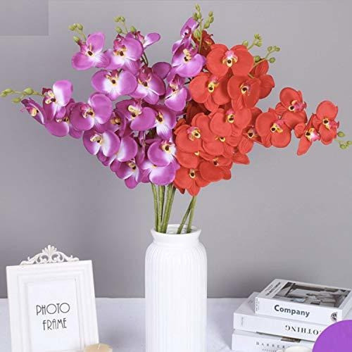 Fagushome 31  Flores De Phalaenopsis De Seda Artificial 3 Pi 1