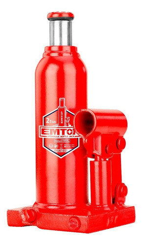 Crique Botella Gato Hidráulico 2t Reforzado Emtop Industrial 0