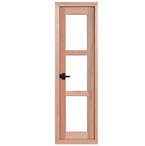 Janela De Madeira Maxim-ar 120x40cm Pivotante Caixilho Wt 0