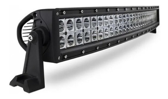 Faro Barra 100 Leds Curva 130cm 300w 4x4 Jeep Con Soportes 0