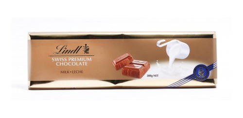 Barra De Chocolate Ao Leite Lindt Swiss Premium (300g) 0