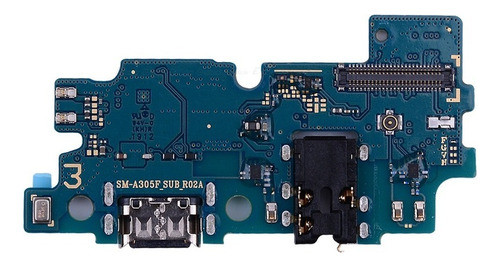 Placa Usb Pin De Carga Flex Para A30 A305 F 0