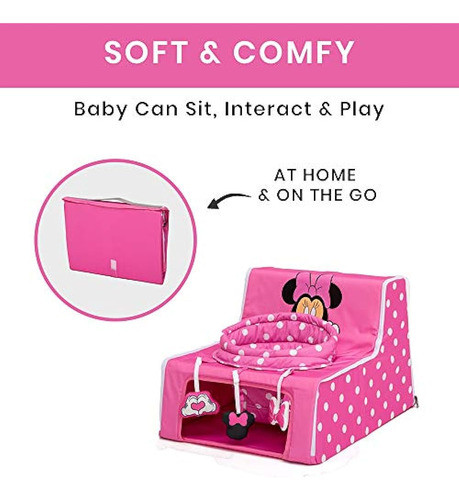 Asiento De Actividad Portátil Para Bebés Sit N Play De Disne 1