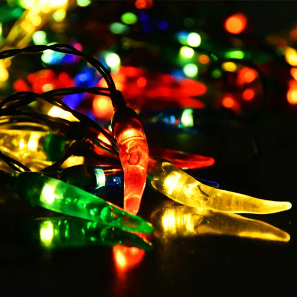 Maxdecor - Guirnalda De Luces Solares Multicolor Para Exteri 1