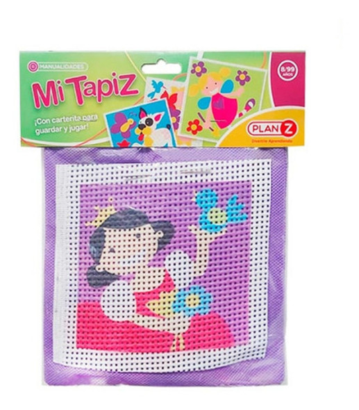 Mi Tapiz Con Dibujo Princesa Para Bordar Plan Z 0