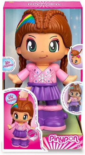Muñeca Gigante Pinypon Playset - Iris Surprise - Alto 40cm 0