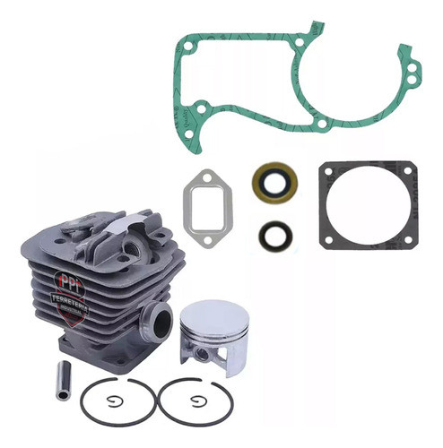 Kit Cilindro Pistón Motosierra Ms360 Nikasil + Juntas 0