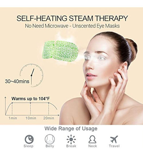 Máscara De Vapor Para Los Ojos  Máscara Para Los Ojos Cálida 1 Máscara De Vapor Para Los Ojos  Máscara Para Los Ojos Cálida 1