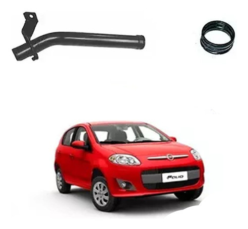 Caño Bomba De Agua Fiat Palio 326 1.4 Evo 0
