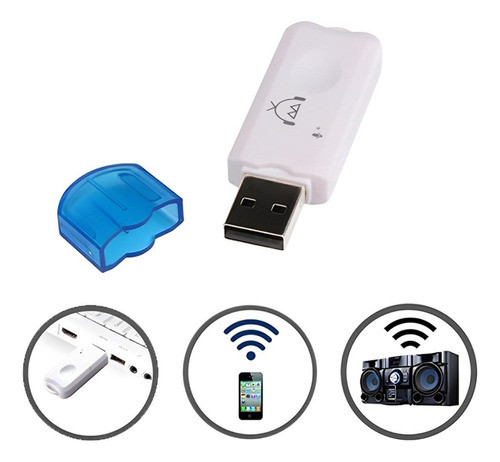 Conversor Bluetooth Para Carro Som Automotivo Universal 0