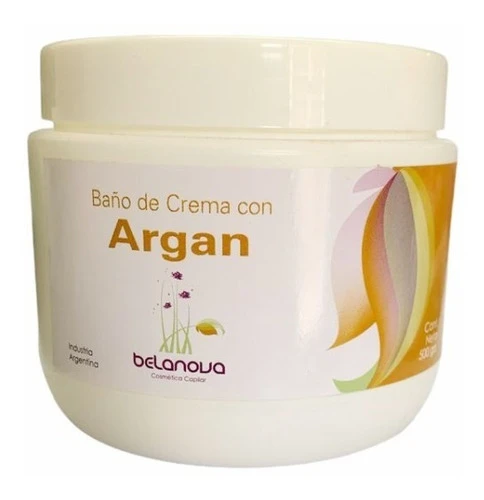Baño De Crema De Argan Belanova Profesional 500 Grs X 6u 1