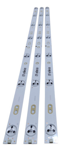 Kit Tiras Led Genericas 32  3x7led 3v 59cm Adaptables 0