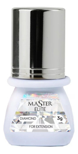 Cola Elite Master Diamond Extensão Cílios Fios Transparente 1