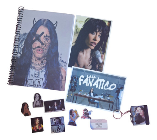 Lali Fanatico Combo Cuaderno, Llavero Y Mas 0