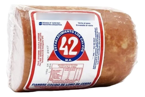 Lomo De Cerdo Ahumado 42 Los Calvos X 2 Kg. 0