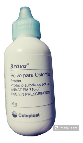 4 Unidades De Polvos Cicatrizante Ostomia Brava Coloplast 1