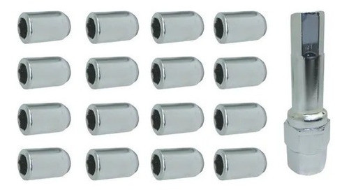 16 Porcas Allen Cromadas Rodas Esportivas Hyundai Hb20 Hb20s 0
