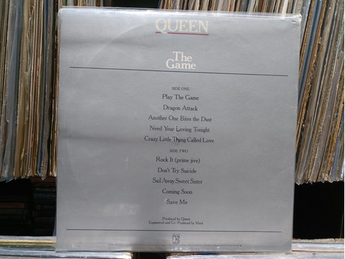 - Queen - The Game - 1a. Edición U S A 1980!!!! 1