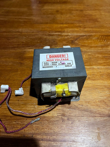 Transformador Microonda Alta Tension Alto Voltaje. 1
