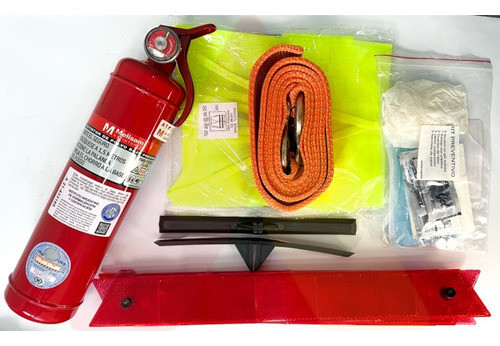 Kit De Seguridad Reglamentario Para Auto 5 En 1 1