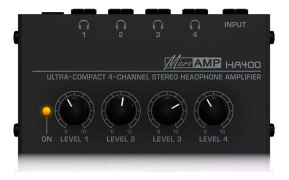 Preamplificador De Auriculares Ha400n 4 Outs Stereo Prm 0