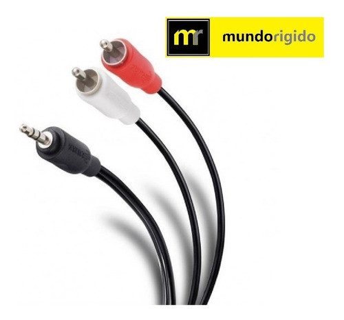 Cable Plug 3,5 A 2 Rca 1,5m - Envios Full 1