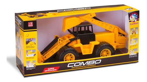 Trator Infantil Maquina Retroescavadeira - Cardoso 1