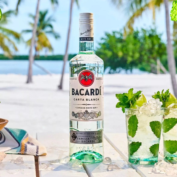 Ron Bacardi Blanco De 980ml 1