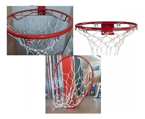 Aro De Basquet Con Red Numero 7 Infantil Basket + Pelota 1