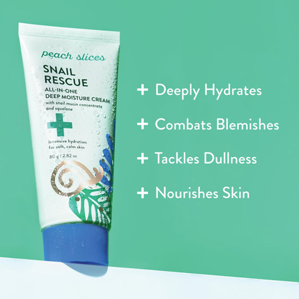 Crema Hidratante Peach Slices Snail Rescue All-in-one 1