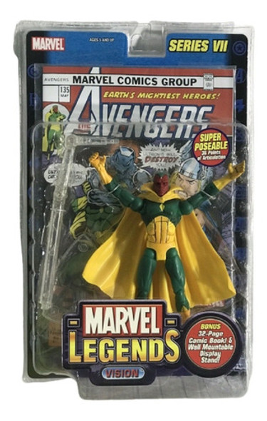 Toybiz Marvel Legends Series 7 2004 Vision 0