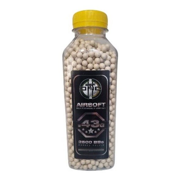 Bbs 6mm .43grs (bio) Airsoft-one (2500 Unid) 0 Bbs 6mm .43grs (bio) Airsoft-one (2500 Unid) 0