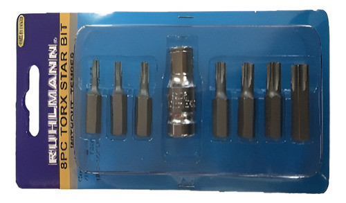 Juego 7pts Torx Y Adaptador Automotor Ferreteria Vazquez 0