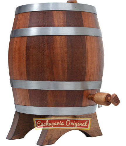 Barril Barrica Ancorote Madeira Sapucaia Vertical 3l Madeira 1