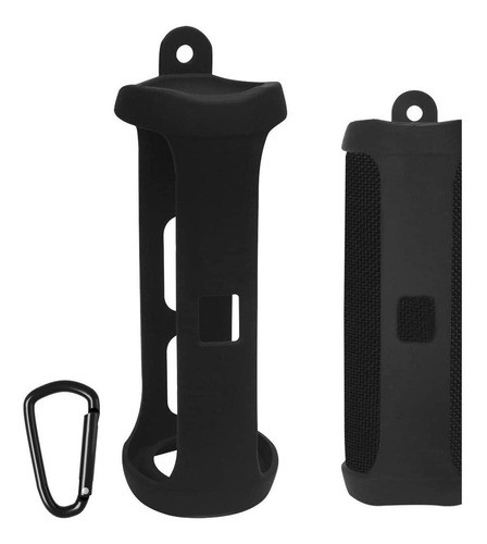 Funda De Silicona Para Altavoz Jbl Flip 5 / Negra 0