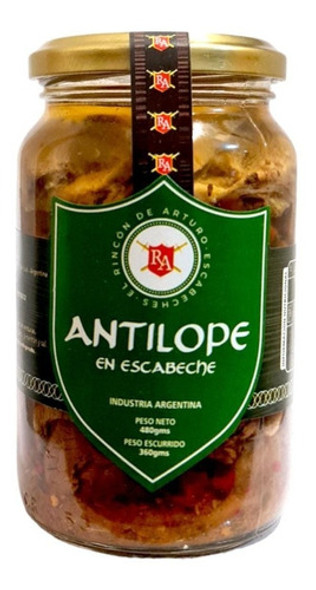 Escabeche De Antílope X 480 Gr - Rincon De Arturo 0