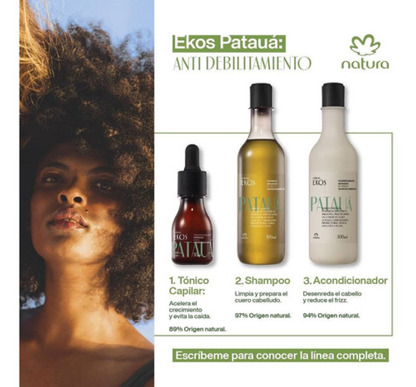 Repuesto Acondicionador Patauá Ekos-300ml Natura P Vegano 1