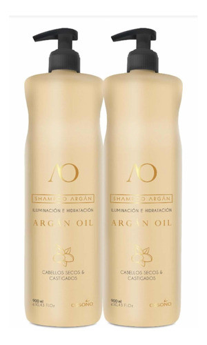 Shampoo Argan X900 Ml Ossono 0