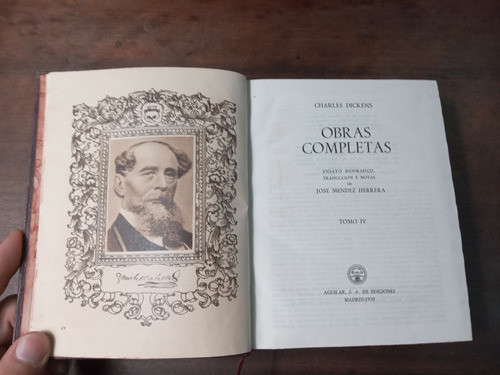 Libro Charles Dickens  Obras Completas   6 Tomos 0