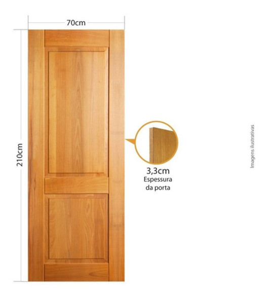 Folha De Porta 210x70 Cm Tauari Zoan Mapaf 1