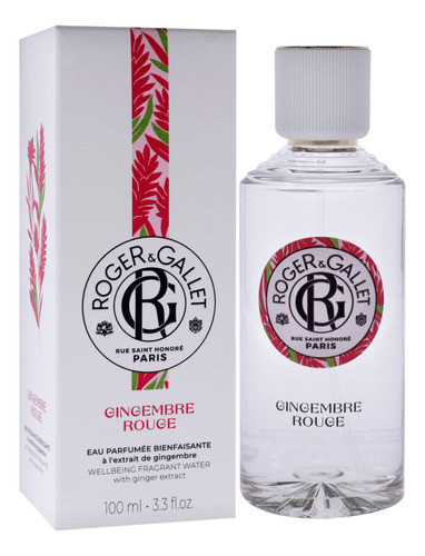 Spray De Água Perfumado Roger & Gallet Wellbeing Red Ginger 1