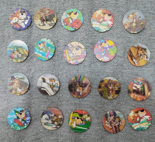 Tazos Pepsico Chester, Animaniacs, Etc. 0