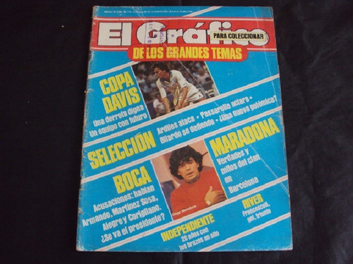 Revista El Grafico # 3380 - Tapa El Clan Maradona 0
