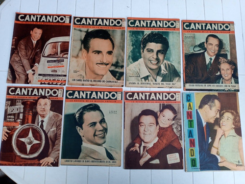 Lote De 54 Revistas Cantando,la Revista De La Música Popular 0
