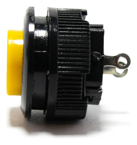 3 Pulsadores Normal Abierto 16mm Orif 14mm 1a 250v Amarillo 1